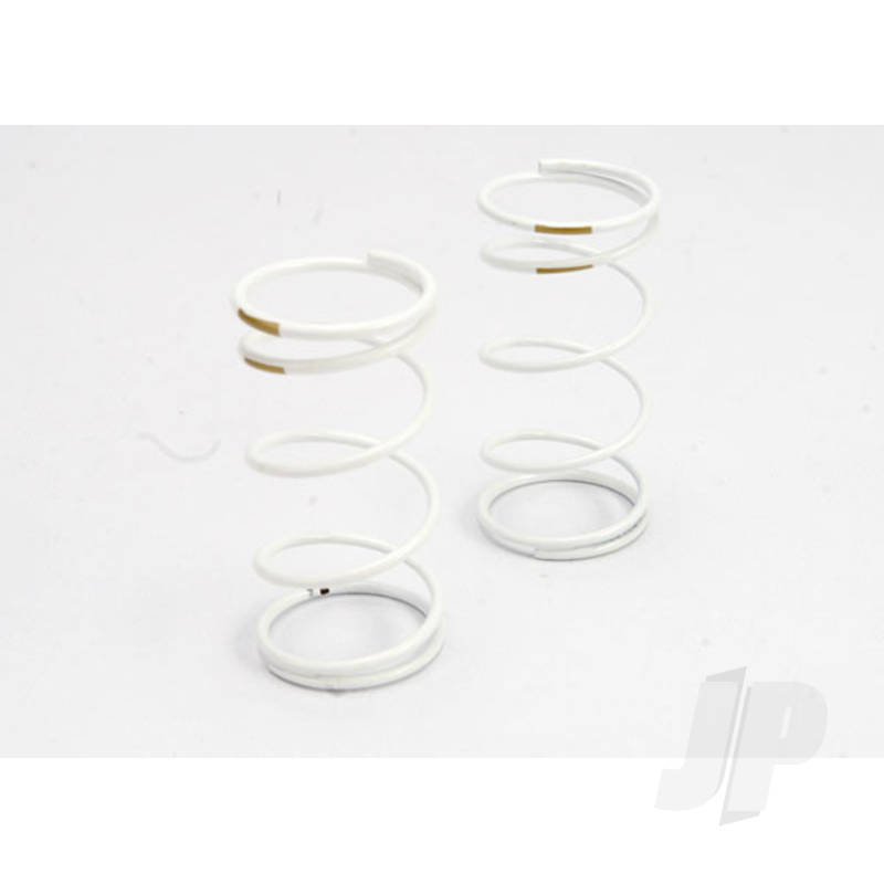 Traxxas Spring, Shock (White) (Gtr) (Front) (1.3 Rate Gold) (1 Pair) (TRX5432)