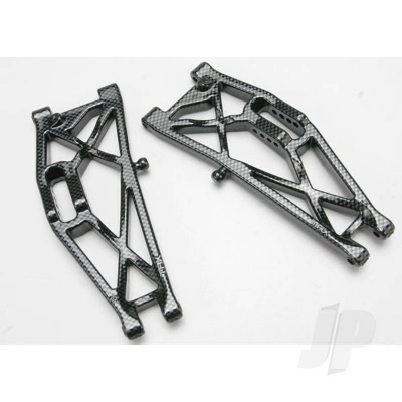 Traxxas Suspension Arms, Rear (Left &amp; Right), Exo-Carbon Finish (Jato) (TRX5533G)