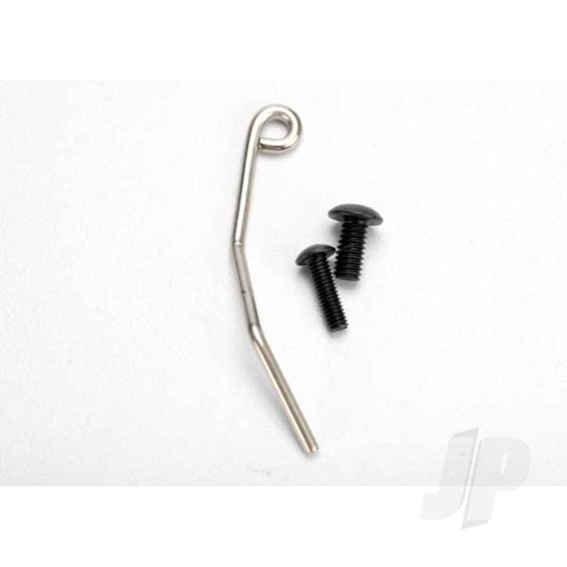 Traxxas Hanger, Metal (For Tuned Pipe) / 4X8 Bcs (1Pc) / 3X10 Bcs (1Pc) (TRX5546)