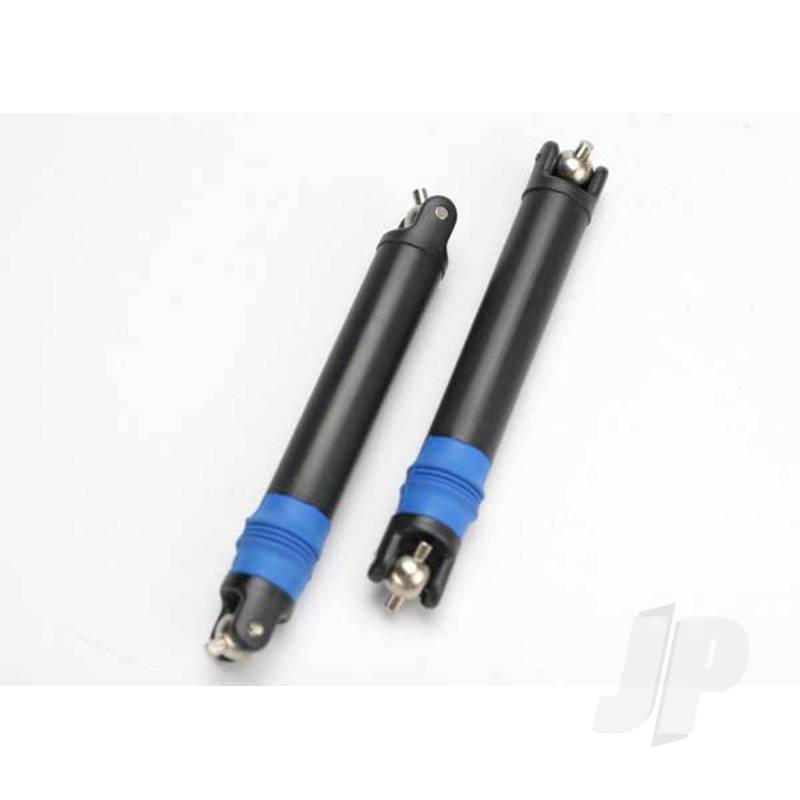 Traxxas Half Shaft Set, Left Or Right (Internal Splined Half Shaft / External Splined Half Shaft / Rubber Boot / Metal U-Joints) (Assembled With Glued Boot) (2 Assemblies) (TRX5550)