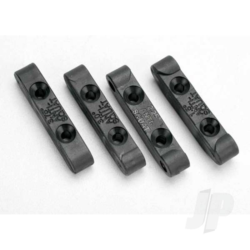 Traxxas Mounts, Suspension Pin (Rear Anti-Squat Blocks) (1.5, 2.25, 3.0 &amp; 3.75 Degree) (1 Each) (TRX5559)