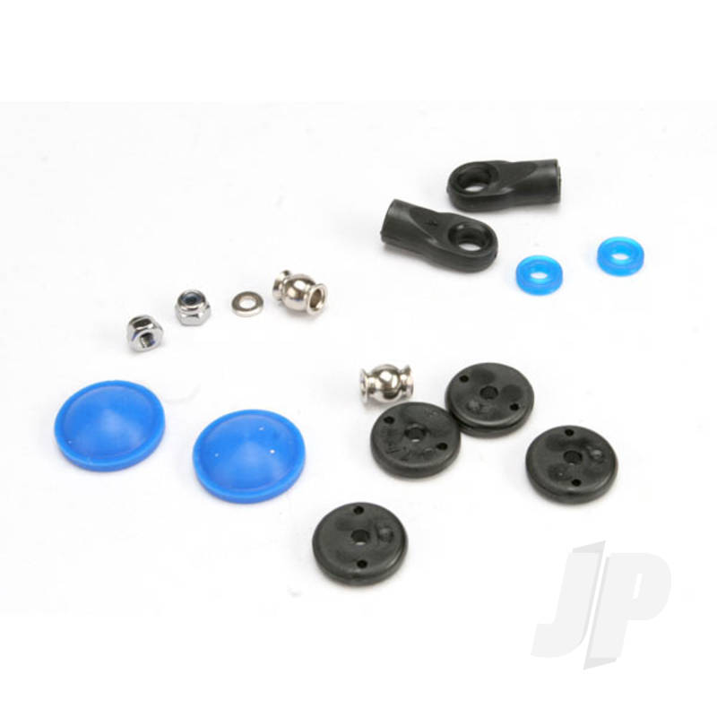 Traxxas Rebuild Kit, Gtr Composite Shocks (X-Rings, Bladders, All Pistons, Piston Nuts, Shock Rod Ends) Renews 2 Shocks (TRX5562)
