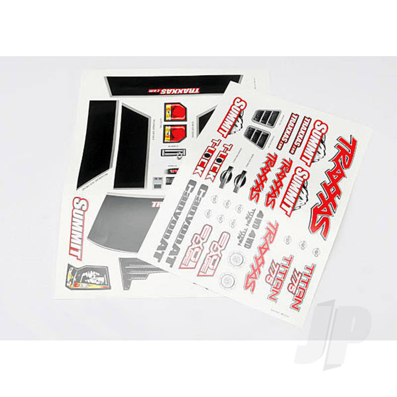 Traxxas Decal Sheets, Summit (TRX5615)