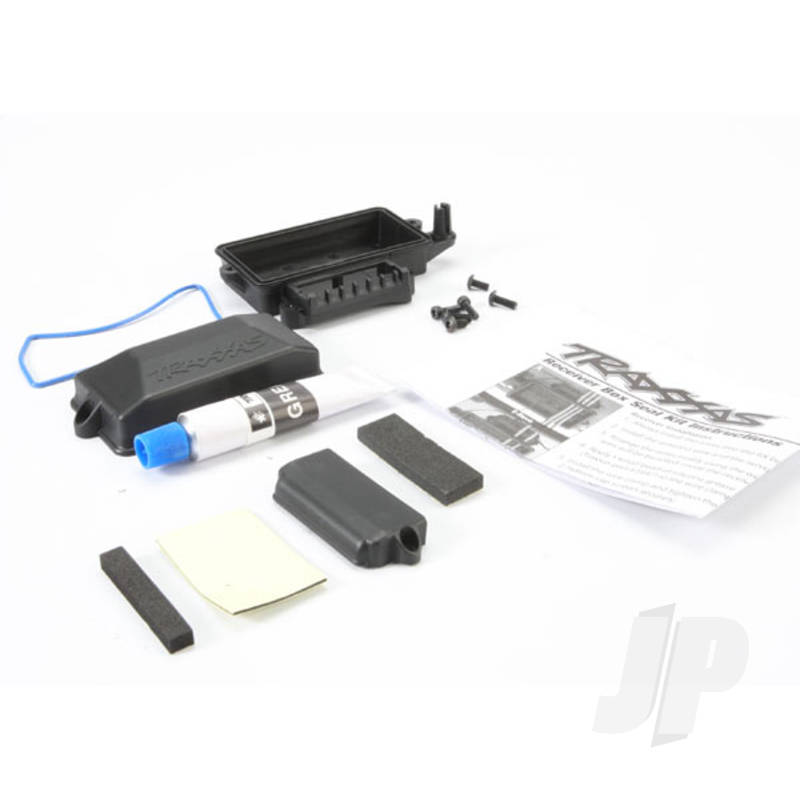 Traxxas Box, Receiver (Sealed) / Foam Pad / Silicone Grease / 3X8Mm Bcs (2 Pcs) / 2.5X8Mm Cs (2 Pcs) / 3X6Mm Bcs (2 Pcs) (TRX5624)