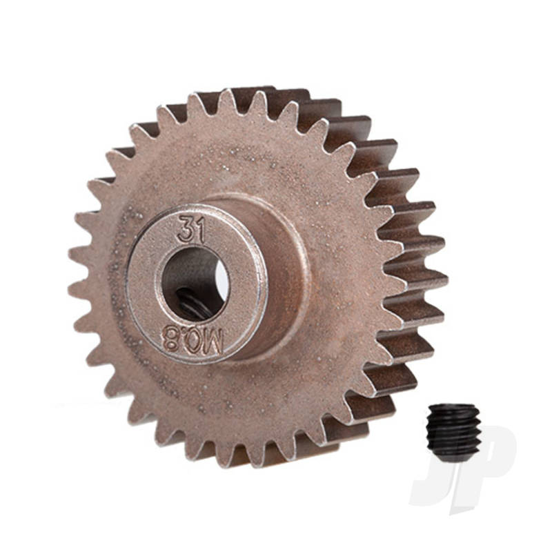 Traxxas 31-T Pinion Gear (0.8 Metric Pitch, Compatible With 32-Pitch) Set (Fits 5Mm Shaft) (TRX5638)