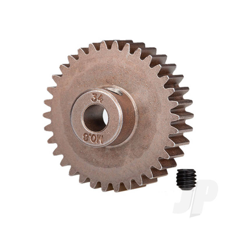 Traxxas 34-T Pinion Gear (0.8 Metric Pitch) Set (Fits 5Mm Shaft) (TRX5639)