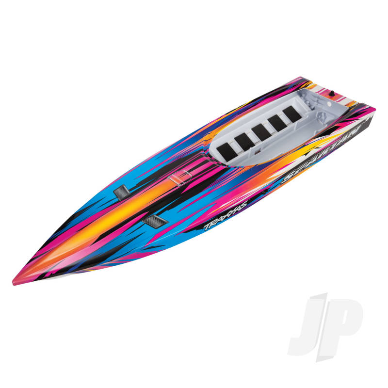 Traxxas Hull, Spartan, Pink Graphics (Fully Assembled) (TRX5735P)