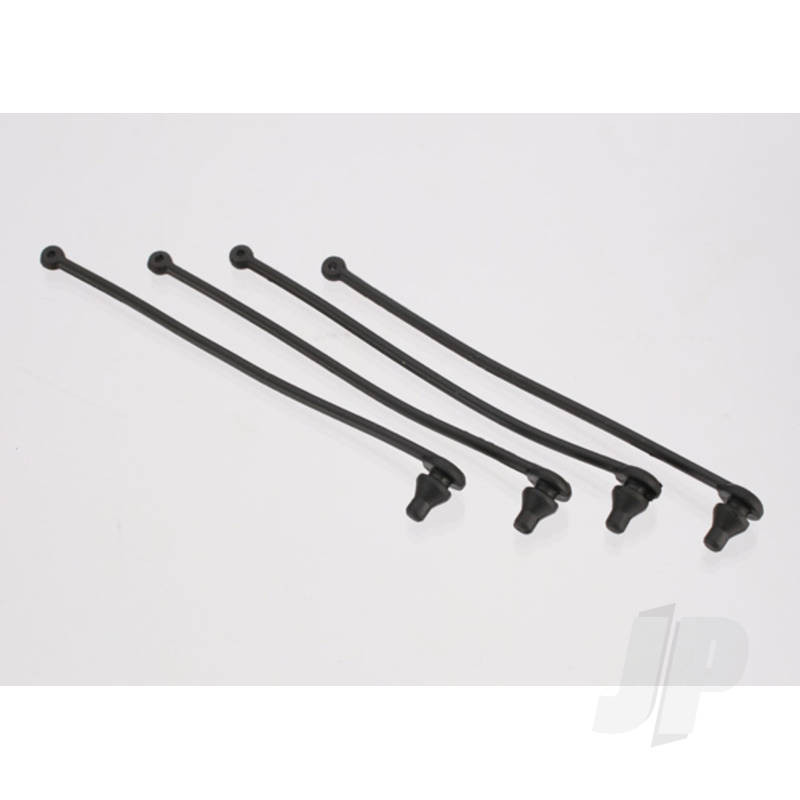 Traxxas Body Clip Retainer, Black (4 Pcs) (TRX5750)