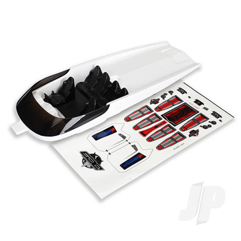 Traxxas Hatch, Dcb M41, White (No Graphics) (Fully Assembled) (TRX5765)