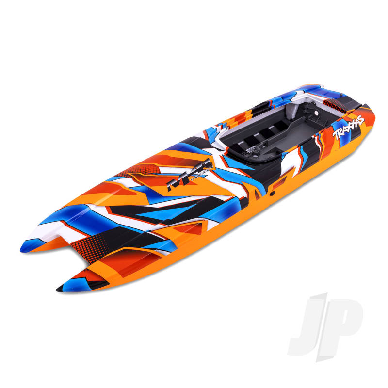 Traxxas Hull, Dcb M41, Orange Graphics (Fully Assembled) (TRX5784T)
