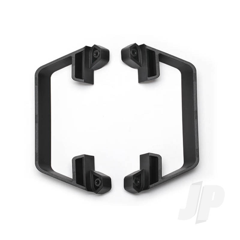 Traxxas Nerf Bars, Low Cg (Black) (TRX5833)