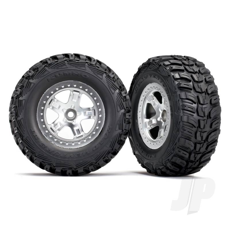 Traxxas Tyres And Wheels, Assembled Glued Kumho Tyres (2 Pcs) (TRX5881X)