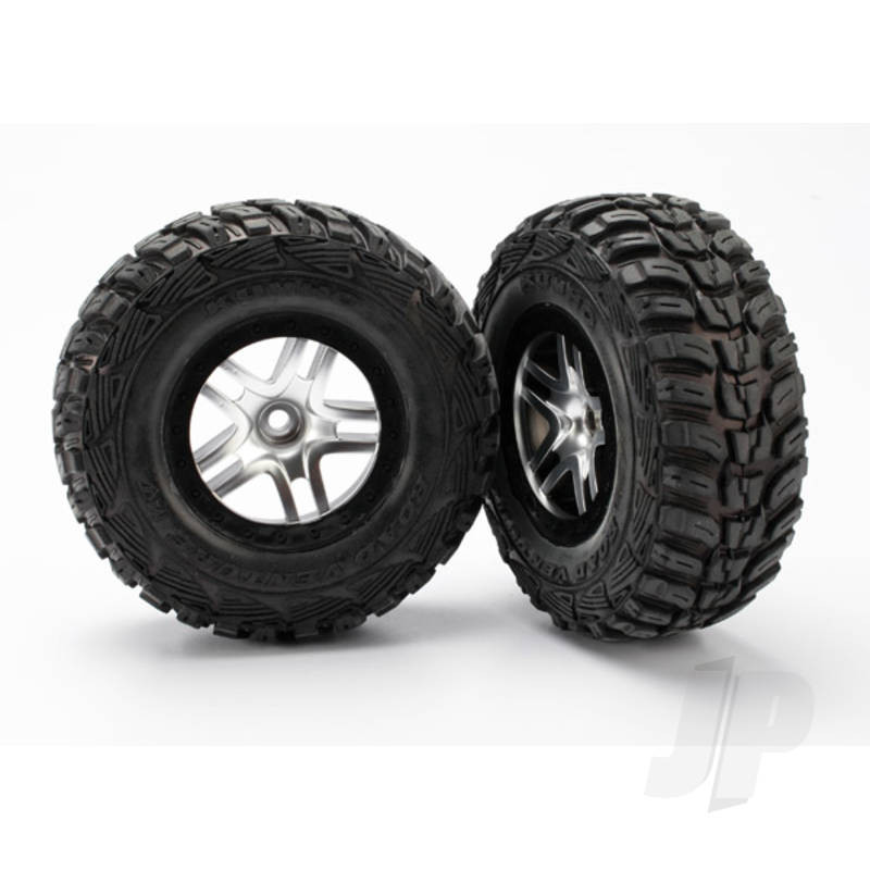 Traxxas Tyres And Wheels, Assembled Glued Kumho Tyres (2 Pcs) (TRX5882R)