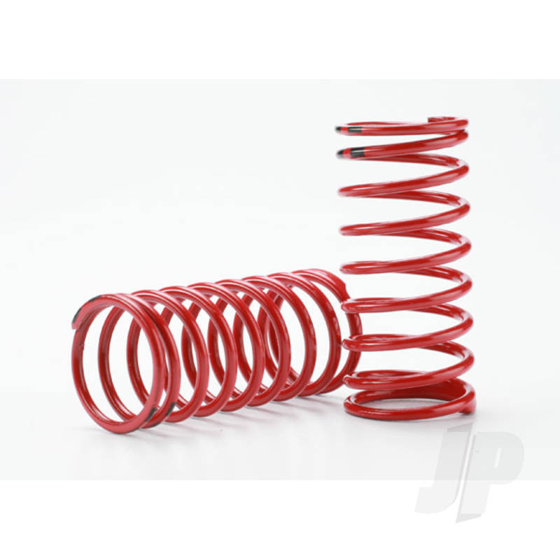 Traxxas Spring, Shock (Red) (Gtr) (2.0 Rate Double Black Stripe) (1 Pair) (TRX5941)