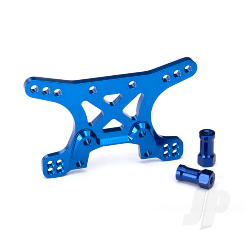 Traxxas Shock Tower, Front, 7075-T6 Aluminium (Blue-Anodised) (TRX6440)