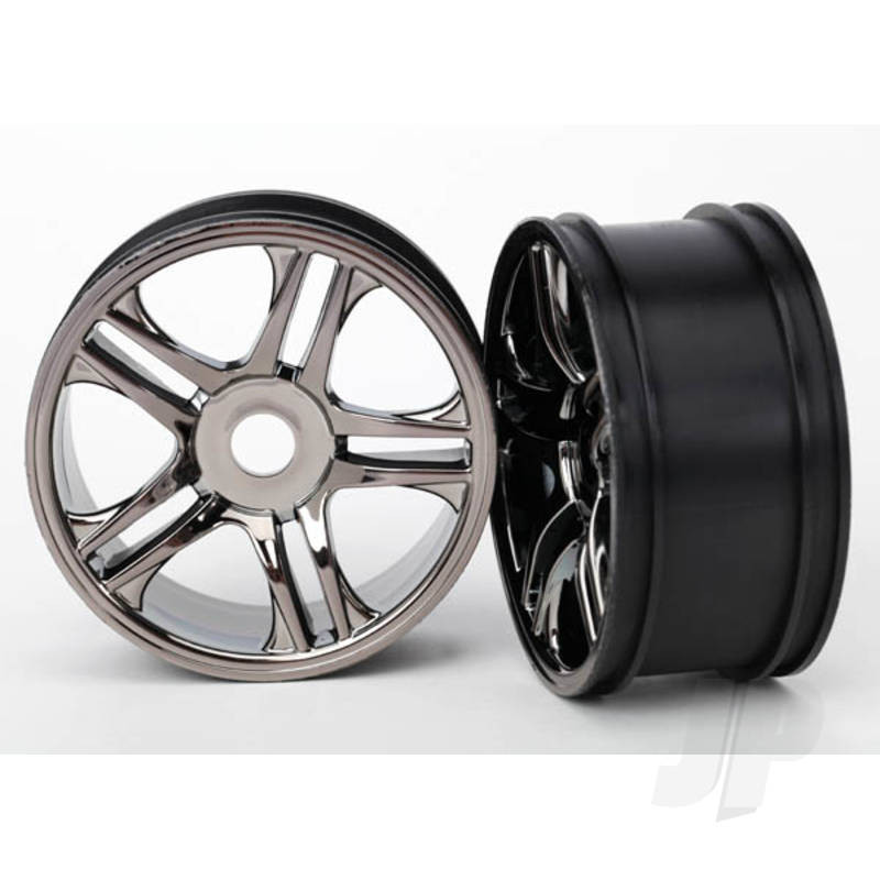 Traxxas Wheels, Split-Spoke (Rear) (2 Pcs) (TRX6476)