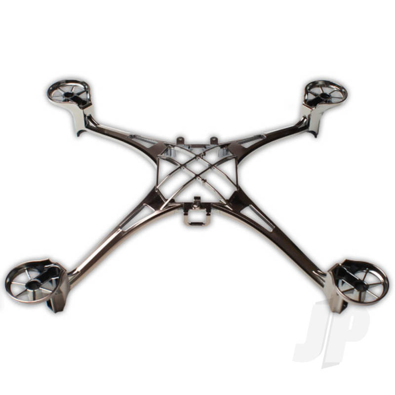 Traxxas Main Frame (Black Chrome) / 1.6X5Mm Bcs (Self-Tapping) (4 Pcs) (TRX6623X)