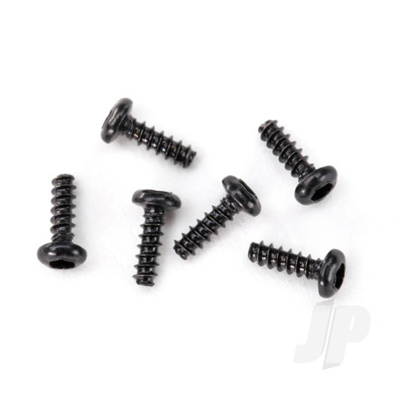 Traxxas Screws, 1.6X5Mm Button-Head, Self-Tapping (Hex Drive) (6 Pcs) (TRX6644)
