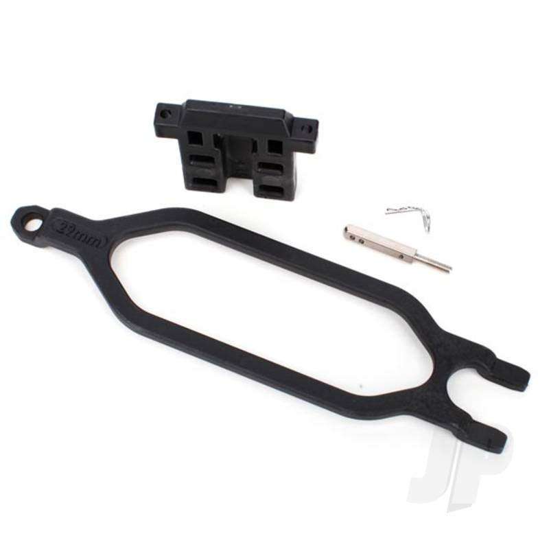 Traxxas Hold Down, Battery / Hold Down Retainer / Battery Post / Angled Body Clip (Allows For Installation Of Taller, Multi-Cell Batteries) (TRX6727X)