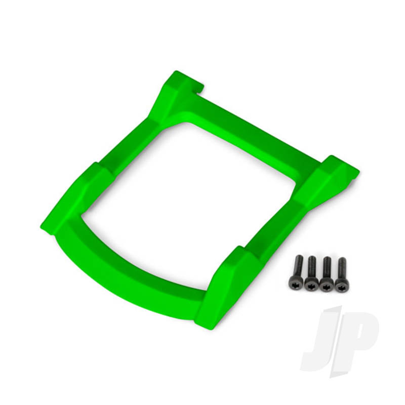 Traxxas Skid Plate, Roof (Body) (Green) / 3X12 Cs (4 Pcs) (TRX6728G)