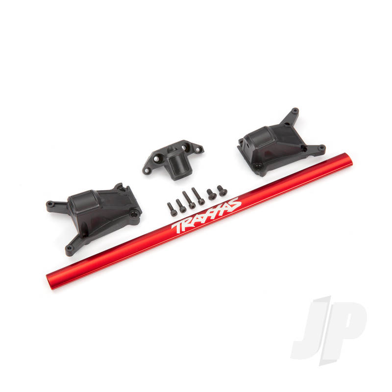 Traxxas Chassis Brace Kit, Red (Fits Rustler 4X4 And Slash 4X4 Equipped With Low-Cg Chassis) (TRX6730R)