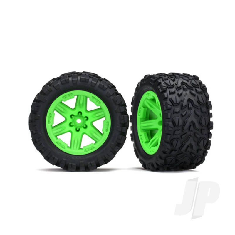 Traxxas Tyres And Wheels, Assembled Glued (2.8In) (2 Pcs) (TRX6774G)
