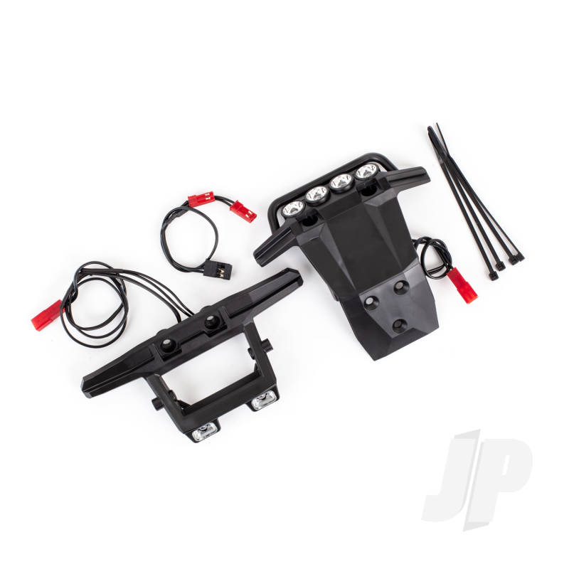 Traxxas Led Light Set, Complete (Includes Front And Rear Bumpers With Led Light Bar, Rear Led Harness, &amp; Bec Y-Harness) (Fits 4Wd RustlerÃ£â€šÃ‚Â¨) (TRX6793)