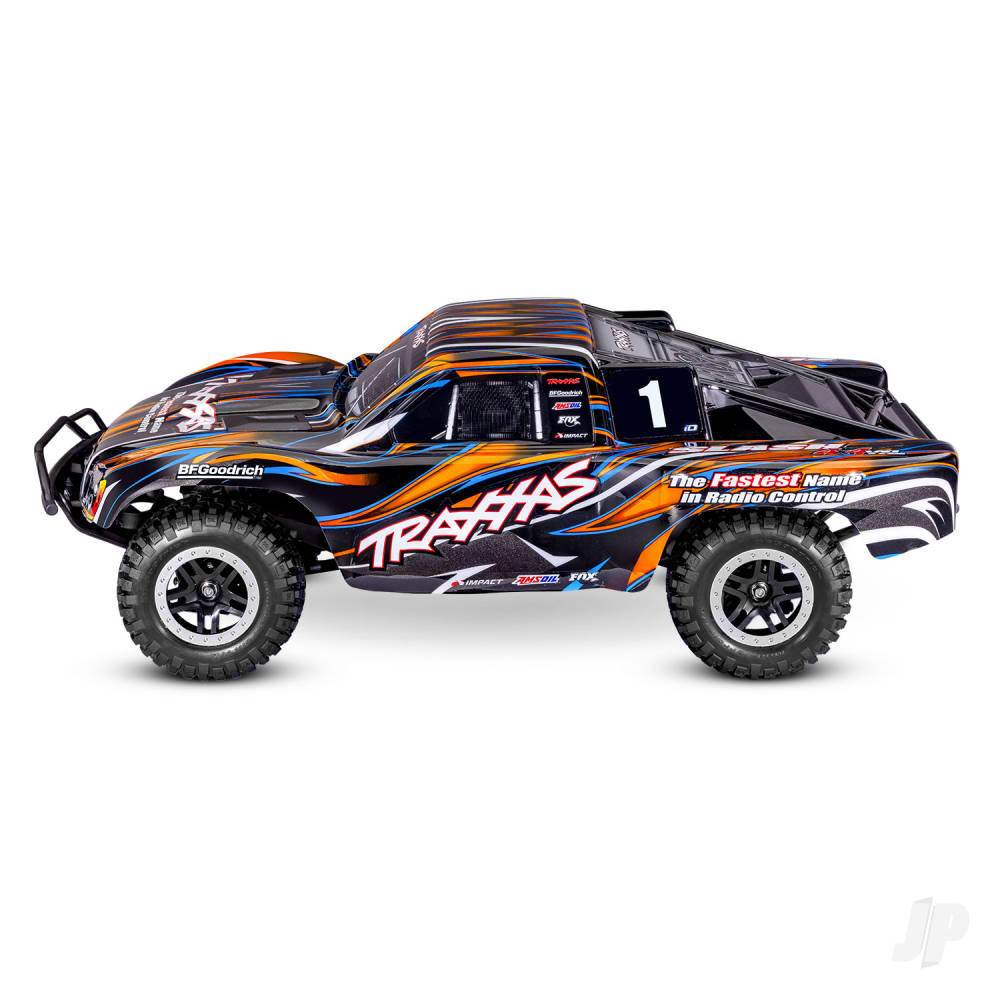 Traxxas Slash 4X4 VXL Brushless - Orange (Clipless Body) (TRX68386-4-ORNG)