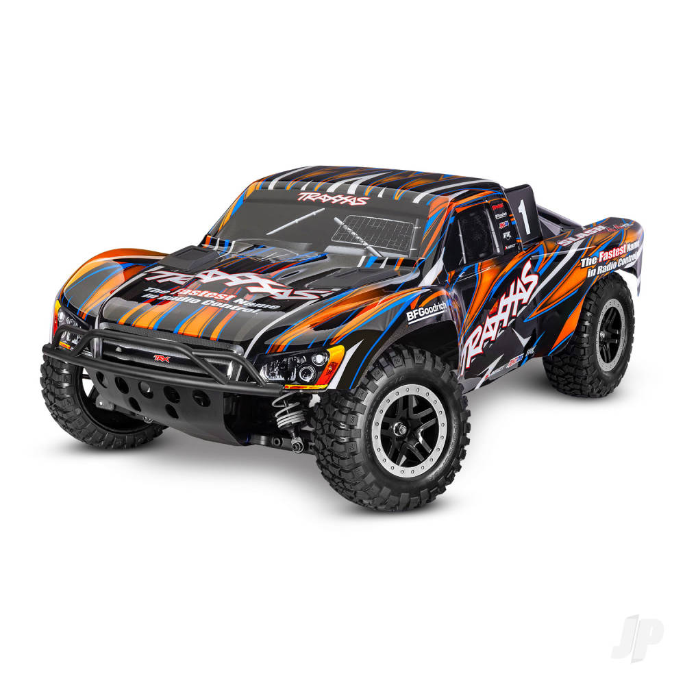 Traxxas Slash 4X4 VXL Brushless - Orange (Clipless Body) (TRX68386-4-ORNG)