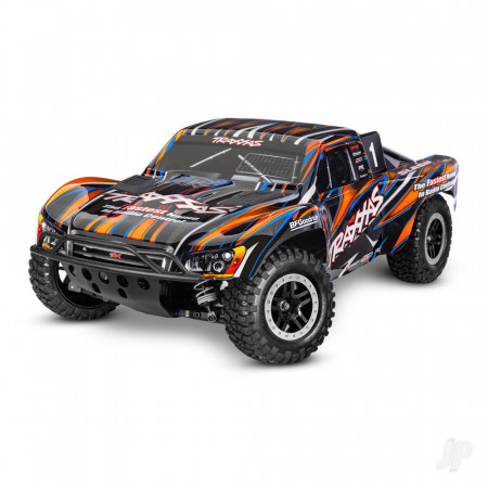 Traxxas Slash 4X4 VXL Brushless - Orange (Clipless Body) (TRX68386-4-ORNG)