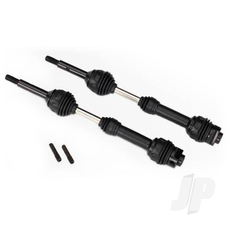 Traxxas Driveshafts, Rear, Steel-Spline Constant-Velocity (Complete Assembly) (2 Pcs) (TRX6852R)