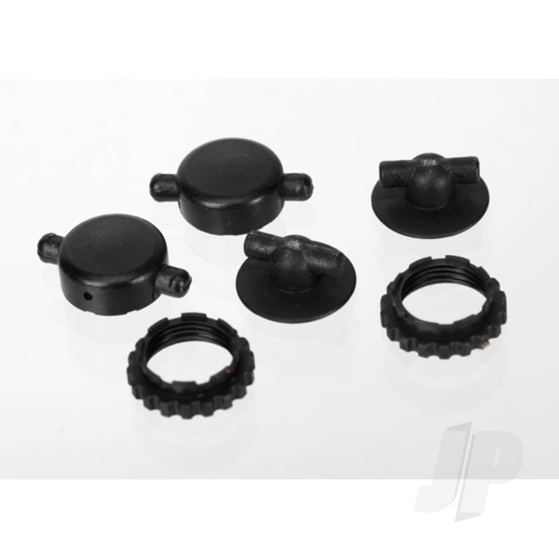 Traxxas Gtr Shock Replacement Caps &amp; Spring Retainers (TRX6962)