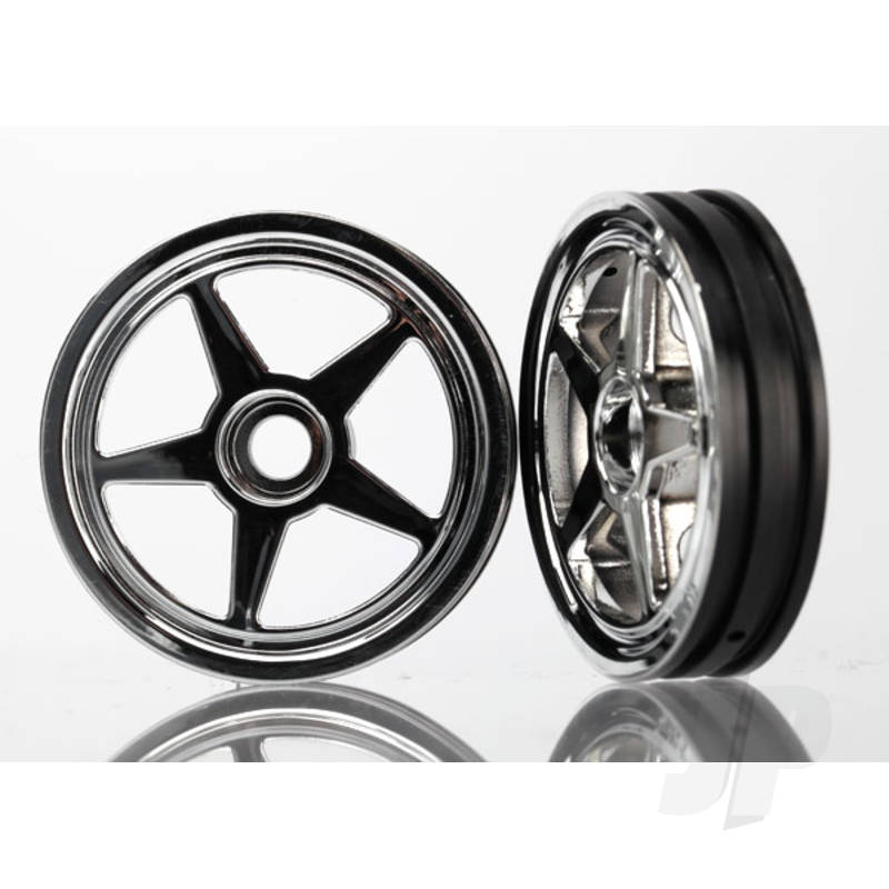 Traxxas Wheels, 5-Spoke (Front) (2 Pcs) (TRX6974)