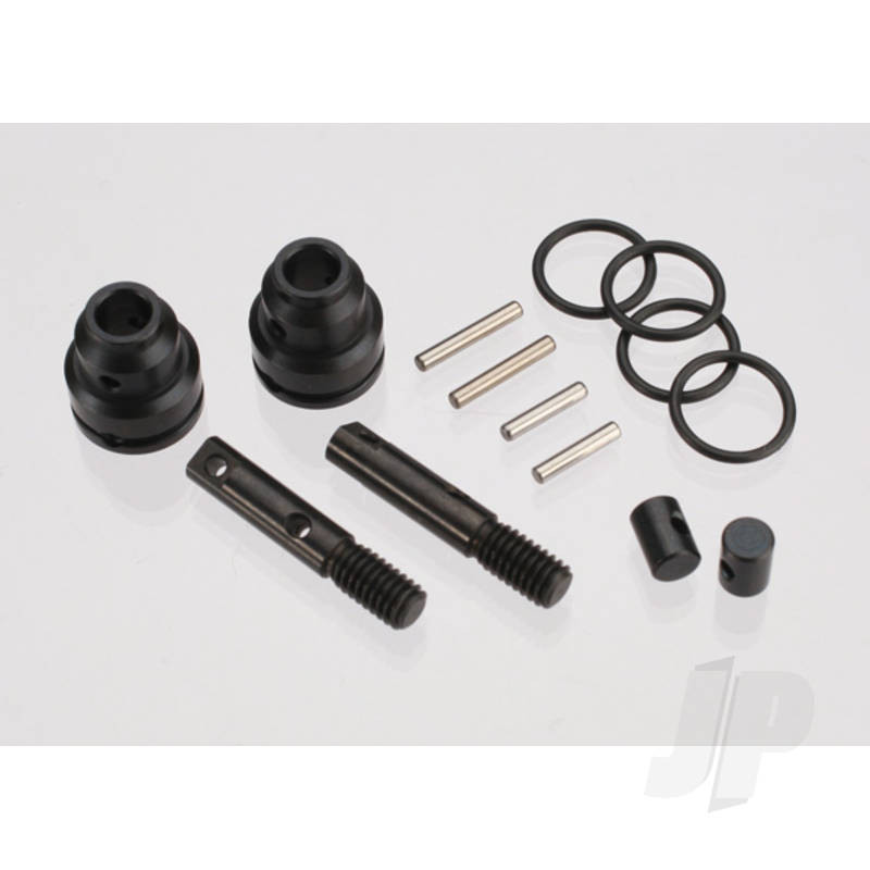 Traxxas Rebuild Kit, Steel Constant-Velocity Driveshafts (Includes Pins, O-Rings, Stub Axles For Driveshafts Assemblies) (TRX7055)