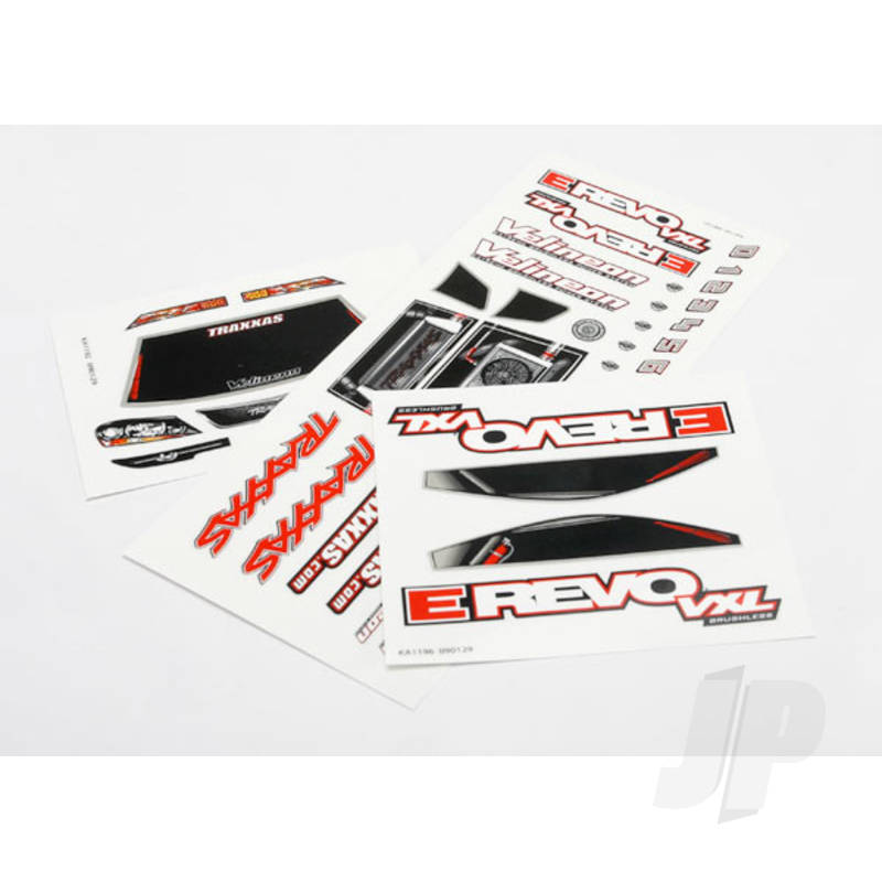 Traxxas Decal Sheets, 1:16 E-Revo Vxl (TRX7113)