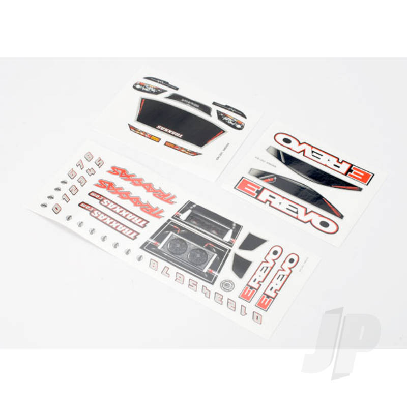 Traxxas Decal Sheets, 1:16 E-Revo (TRX7114)