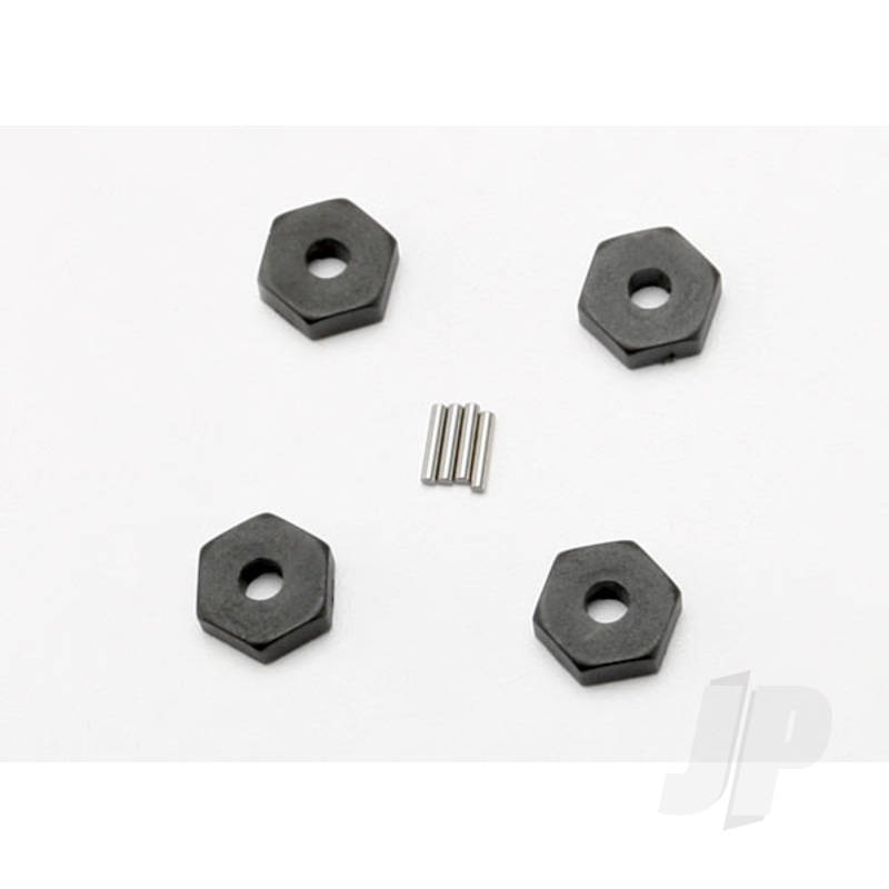 Traxxas Wheel Hubs, Hex (4 Pcs) / Axle Pins (1.5X8Mm) (4 Pcs) (TRX7154)