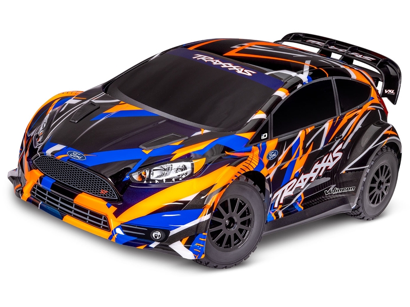 Traxxas Ford Fiesta ST Rally VXL Brushless - Orange (TRX74276-4-ORNG)