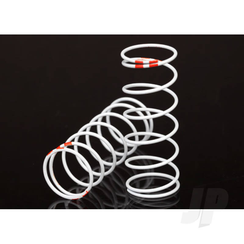 Traxxas Spring, Shock, White (Gtr Long) (0.623 Rate Orange) (1 Pair) (TRX7440)