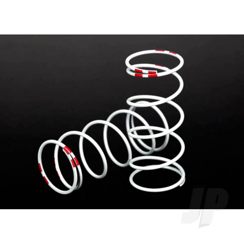 Traxxas Spring, Shock, White (Gtr Long) (0.810 Rate Pink) (1 Pair) (TRX7445)