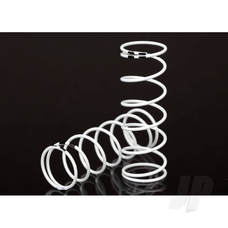 Traxxas Spring, Shock, White (Gtr Xx-Long) (0.874 Rate Black) (1 Pair) (TRX7446)