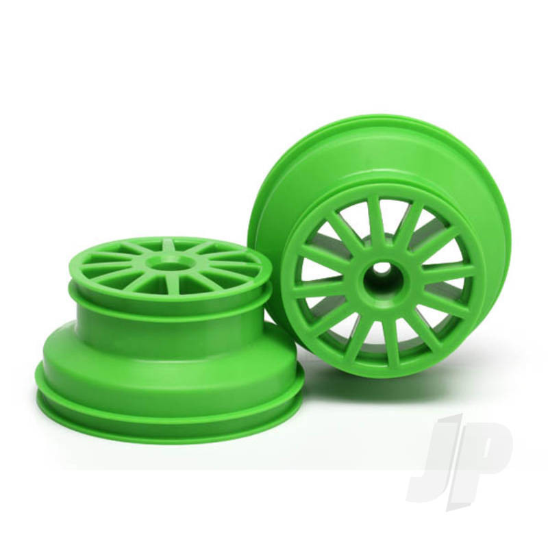 Traxxas Wheels, Green (2 Pcs) (TRX7472X)