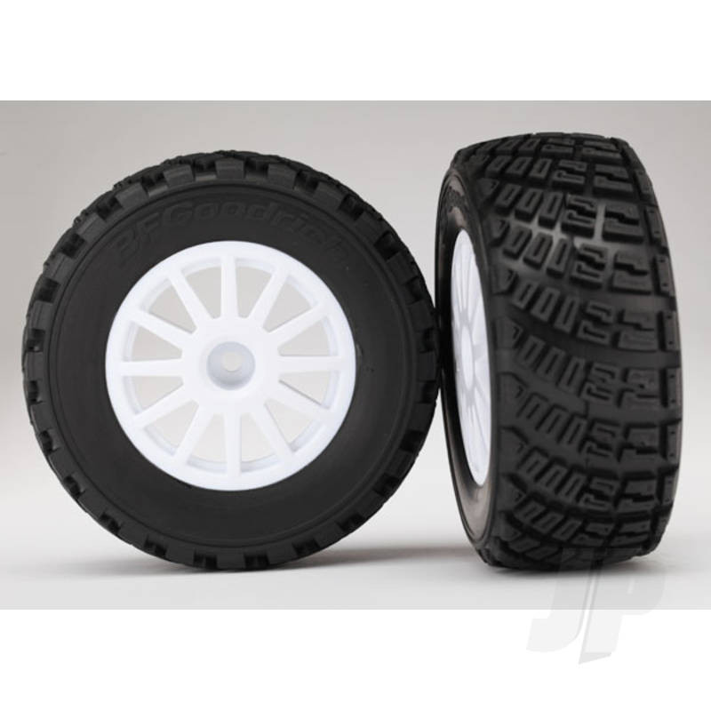 Traxxas Tyres And Wheels, Assembled Glued Bfgoodrich Rally (2 Pcs) (TRX7473R)