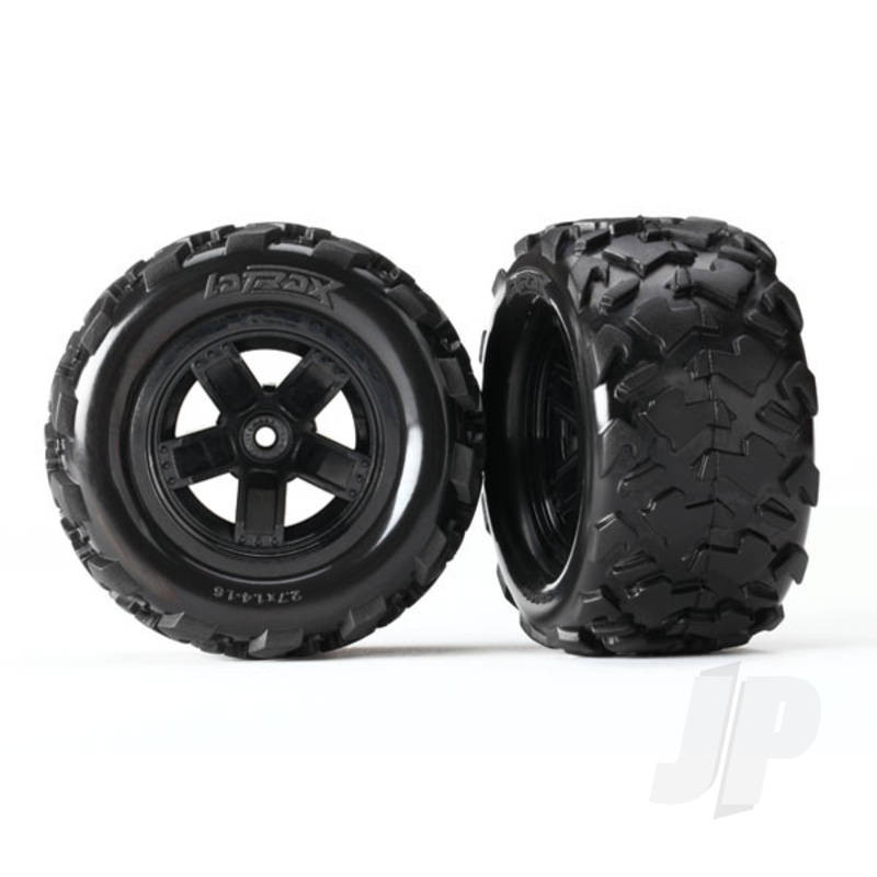 Traxxas Tyres And Wheels, Assembled Glued Teton Tyres (2 Pcs) (TRX7672)