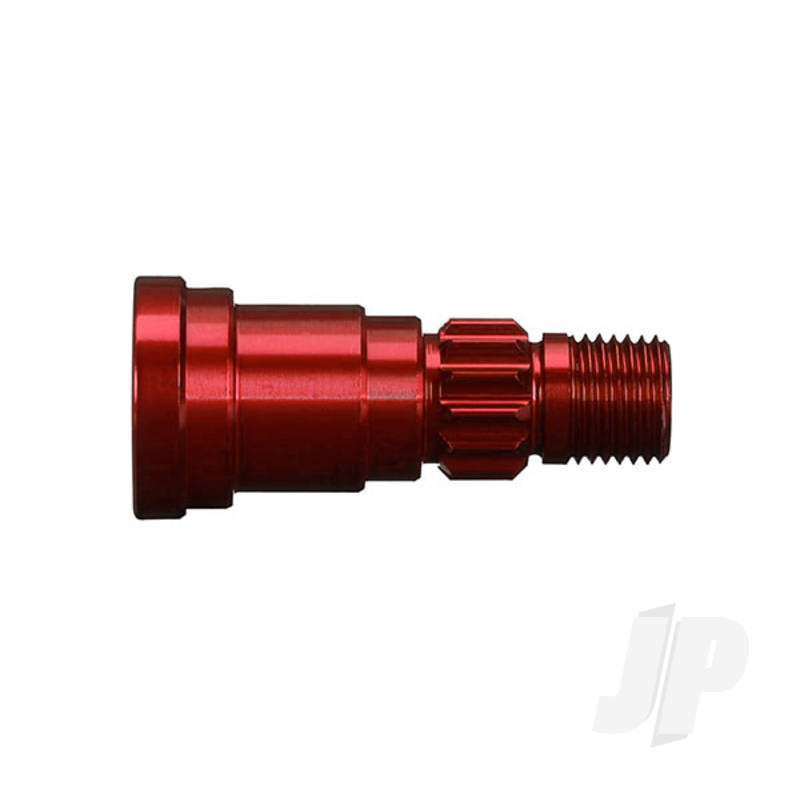 Traxxas Stub Axle, Aluminium (Red-Anodised) (1Pc) (Use Only With #7750 Driveshaft) (TRX7753R)