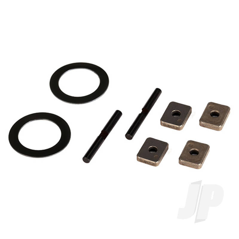 Traxxas Spider Gear Shaft (2 Pcs) / Spacers (4 Pcs) / 16X23.5X.5Mm Tw (2 Pcs) (TRX7783)