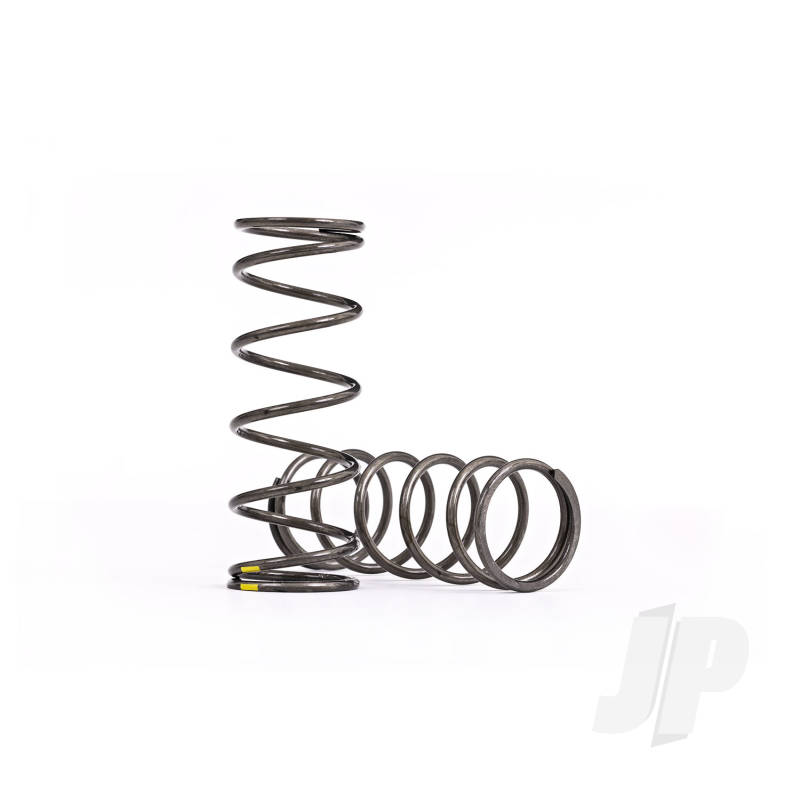 Traxxas Springs, Shock, Medium (Natural Finish) (Gtx) (3.445 Rate, Tan Stripe) (2) (TRX7859)