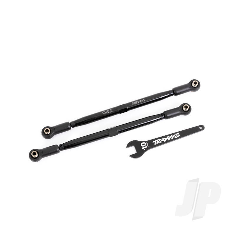 Traxxas Toe Links, Front (Tubes Black-Anodised, 6061-T6 Aluminium) (2) (For Use With #7895 X-Maxx Widemaxx Suspension Kit) (TRX7897A)