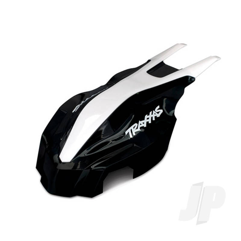 Traxxas Canopy, Front, Black / White, Aton (TRX7913)