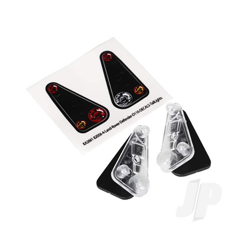 Traxxas Tail Light Housing (2 Pcs) / Lens (2 Pcs) / Decals (Left &amp; Right) (Fits #8011 Body) (TRX8014)